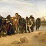 Ilia Efimovich Repin Volga Boatmen1870-1873