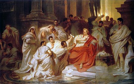 CN Karl Theodor von Piloty Murder of Caesar 1865