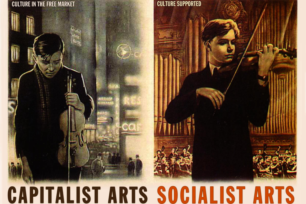 MQ American postcard 1930s culture card