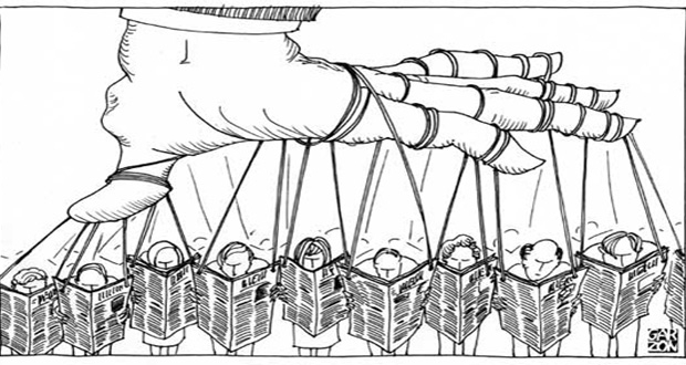 cartoon by Alfredo Garzon