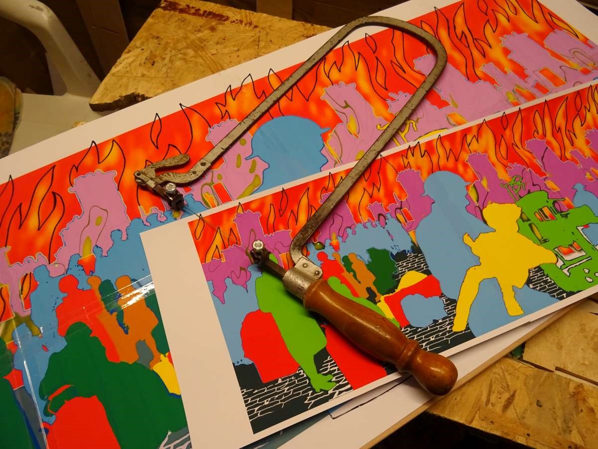 Owens Dads fretsaw older than I am