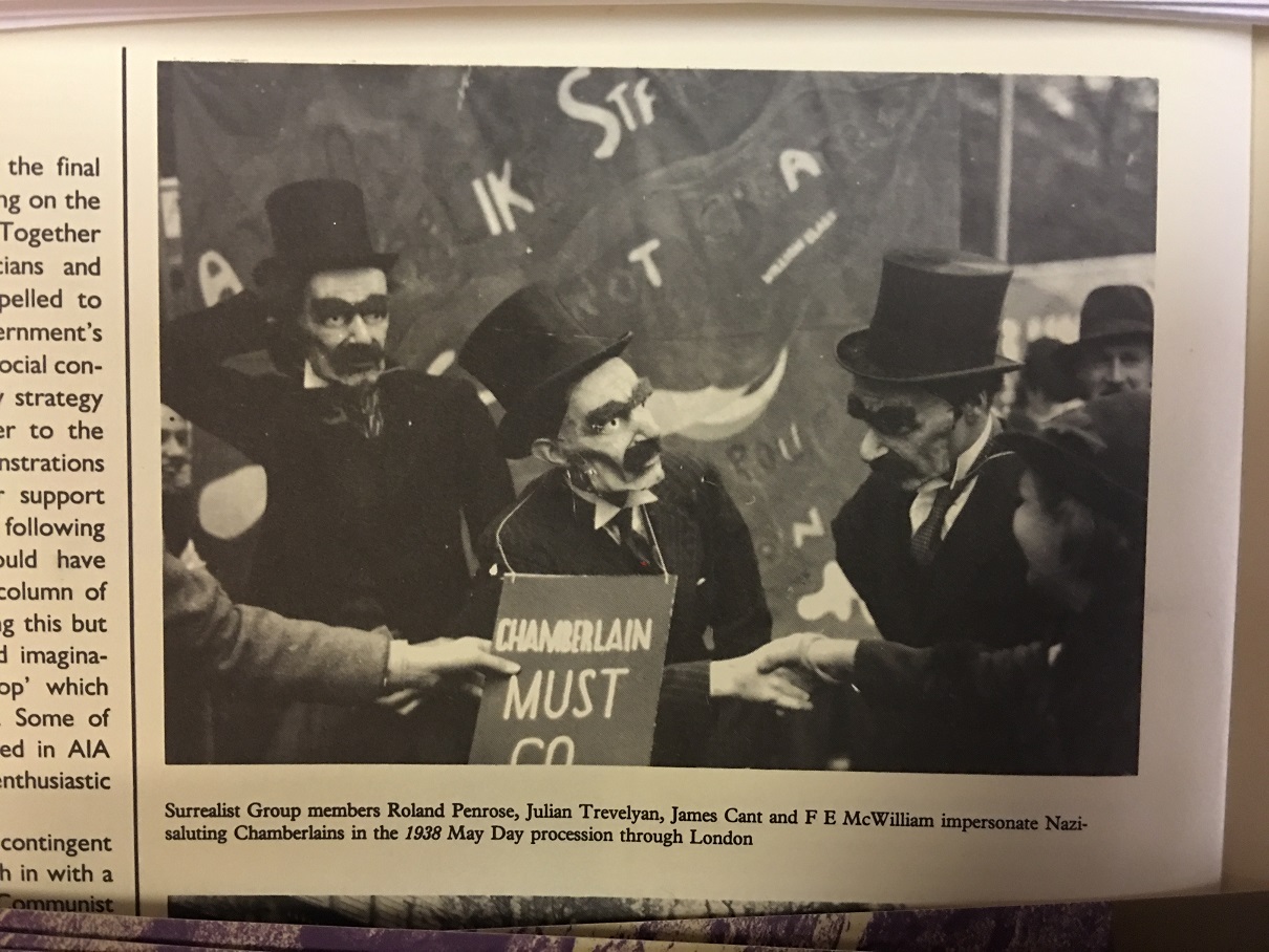 Surrealist impersonating Chamberlain resized