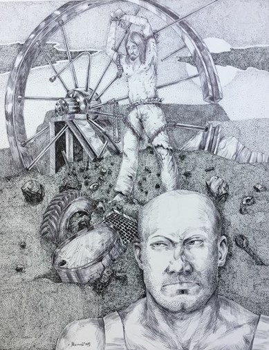 King Coal scourges Jesus 2