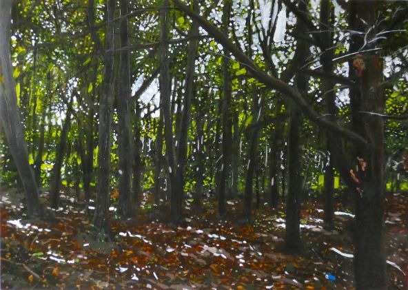 Untitled Trees Painting QEII for Craig resized