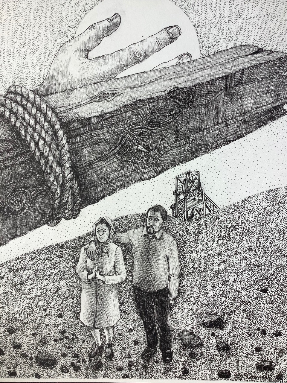 12. Jesus speaks with his mother and a disciple