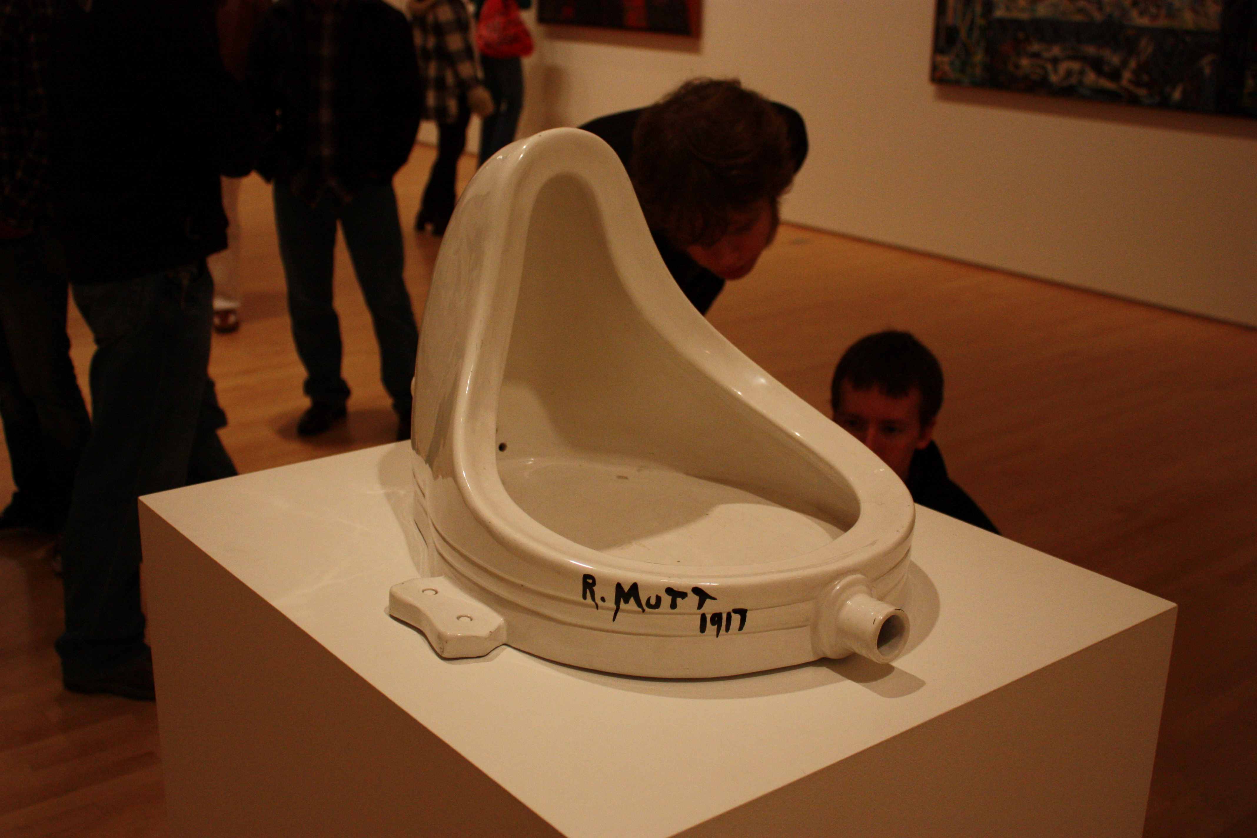 Marchel Duchamp fountain sculpture SFMOMA 3700182764 resized