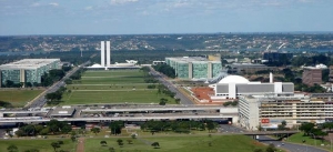 Oscar Niemeyer's futuristic civic buildings in Brasilia