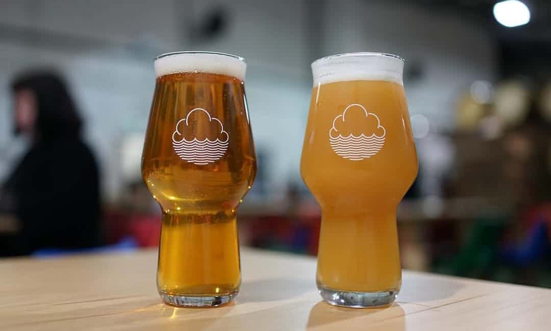 Beers and photo both courtesy of Cloudwater brewery